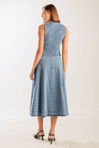 At First Glance Denim Vest