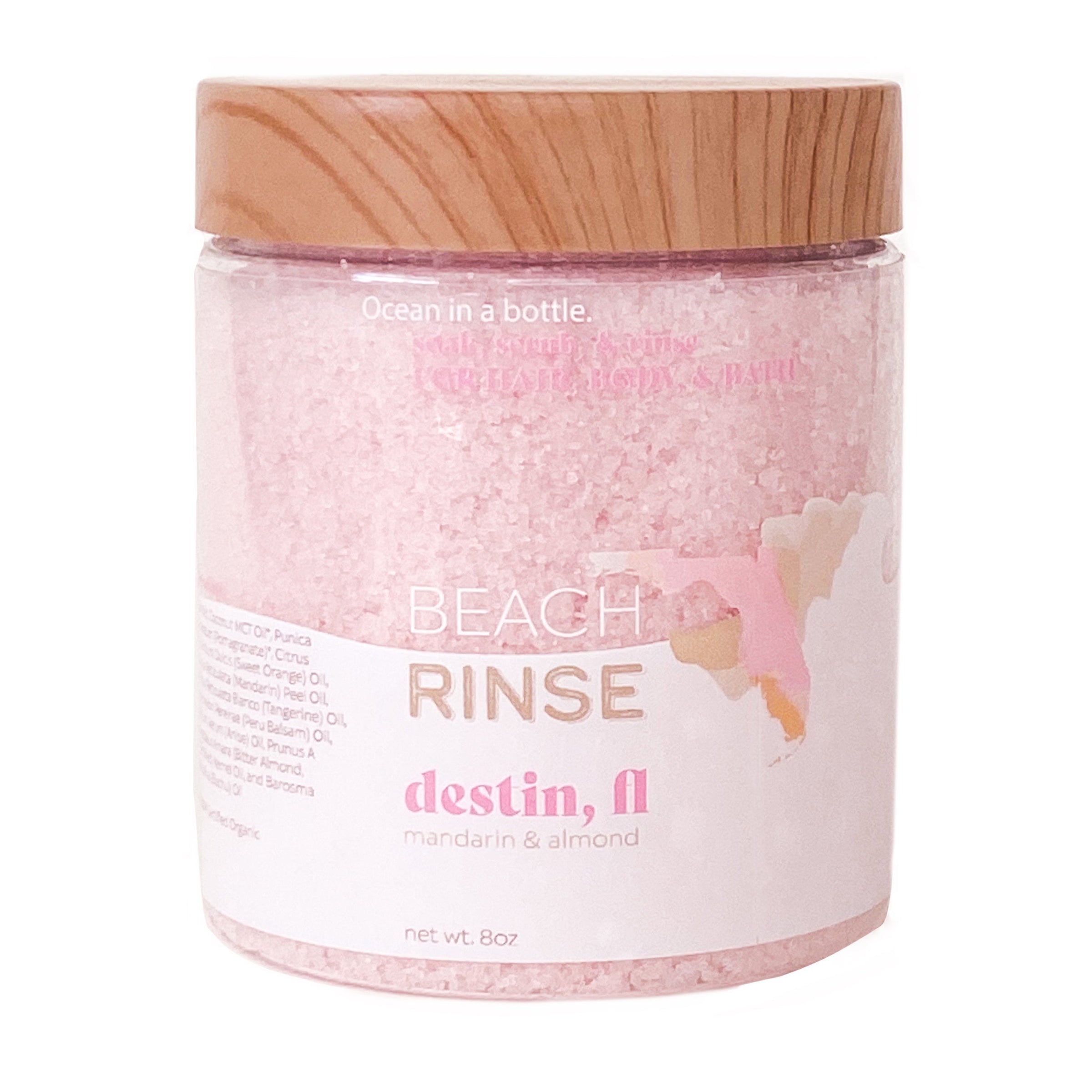 Destin Beach Rinse Bath Soak & Exfoliating Scrub