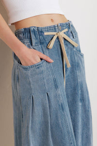 Flying Monkey Calm & Collected Blue Denim Pants
