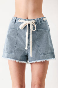 Flying Tomato Beach Day Denim Shorts