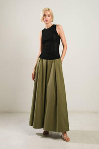 Flying Tomato Be Right Back Black Knit Top