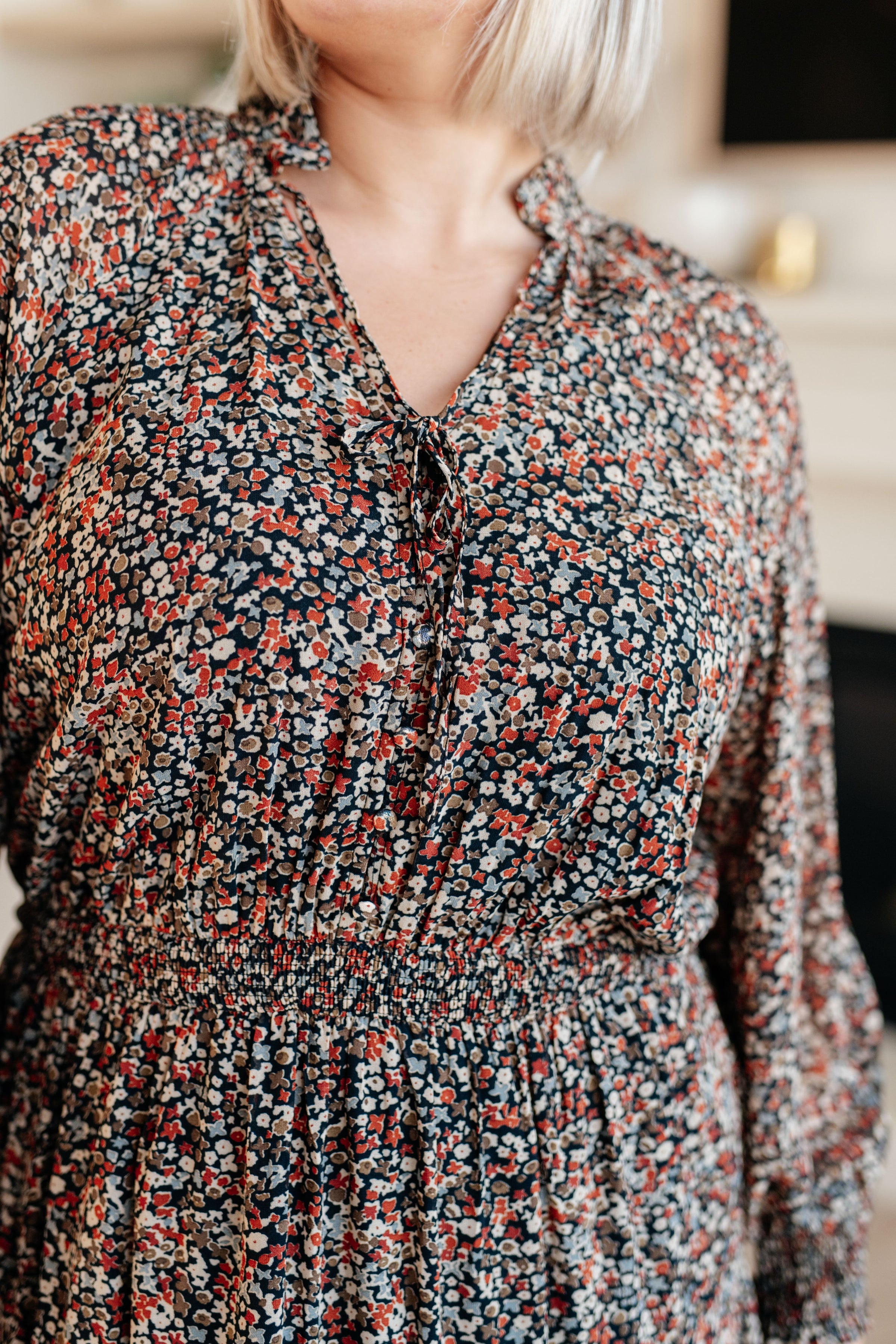 Fall Date Midi Dress