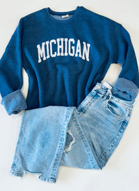 Michigan Graphic Fleece Sweatshirt