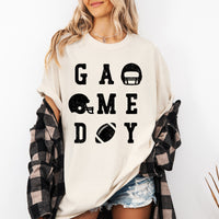 Game Day Football Comfort Colors Graphic T-Shirt