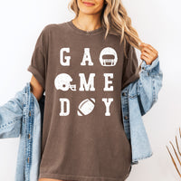Game Day Football Comfort Colors Graphic T-Shirt