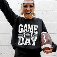 Game Day Football Pullover Graphic Sweatshirt