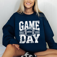 Game Day Football Pullover Graphic Sweatshirt