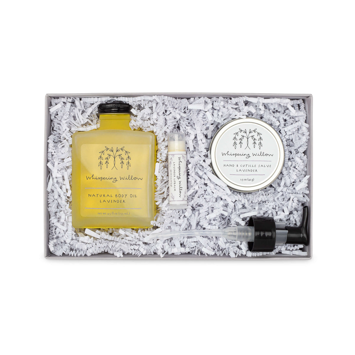 Whispering Willow Lavender Relax and Restore Gift Box