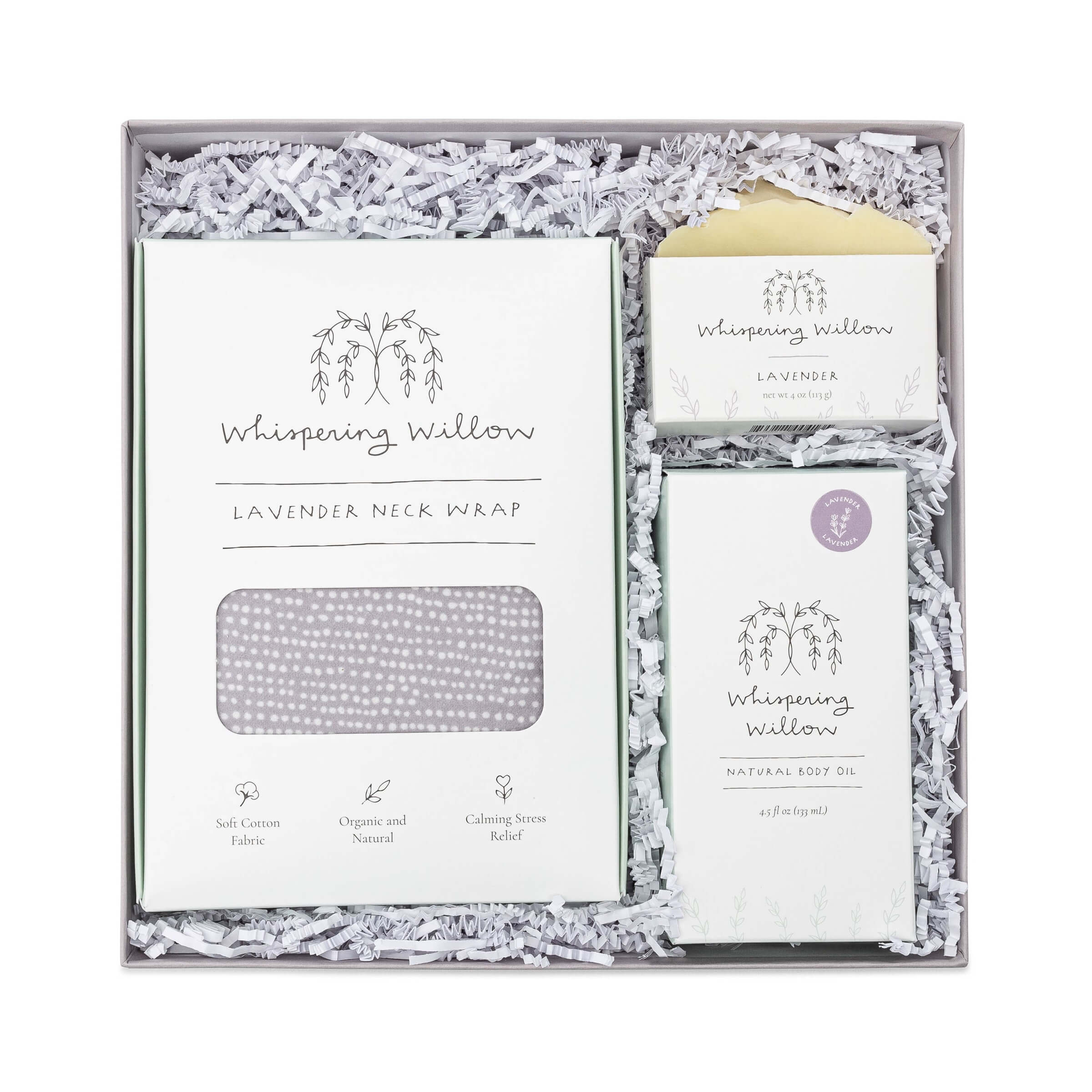 Whispering Willow Lemongrass Rest & Renewal Gift Box