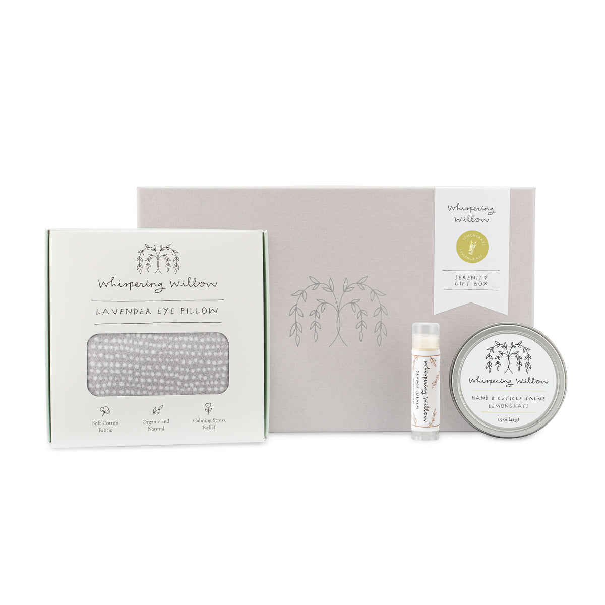 Whispering Willow Lemongrass Serenity Gift Box