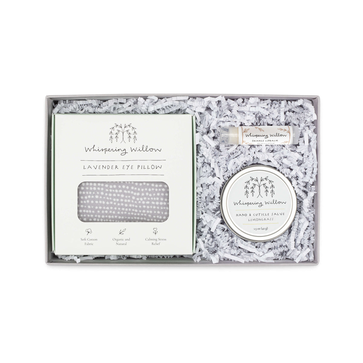 Whispering Willow Lemongrass Serenity Gift Box