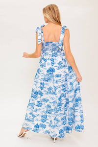 Flying Tomato When In Rome Woven Maxi Dress