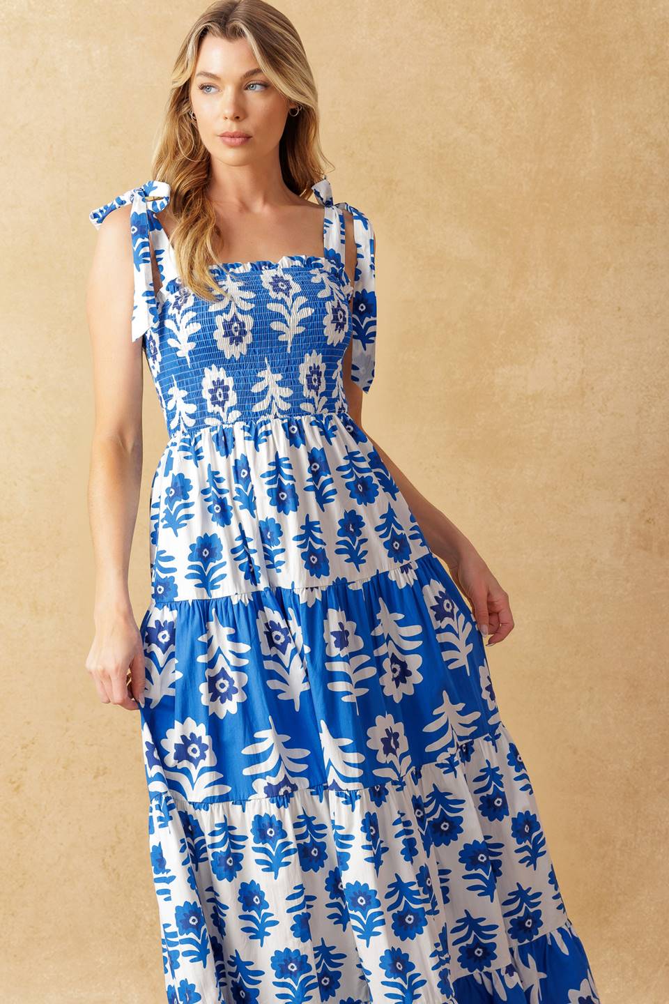 Flying Tomato Glamour In Motion Woven Maxi Dress