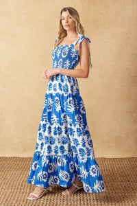 Flying Tomato Glamour In Motion Woven Maxi Dress