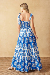 Flying Tomato Glamour In Motion Woven Maxi Dress