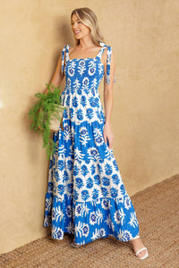 Flying Tomato Glamour In Motion Woven Maxi Dress