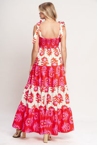 Flying Tomato Glamour In Motion Woven Maxi Dress