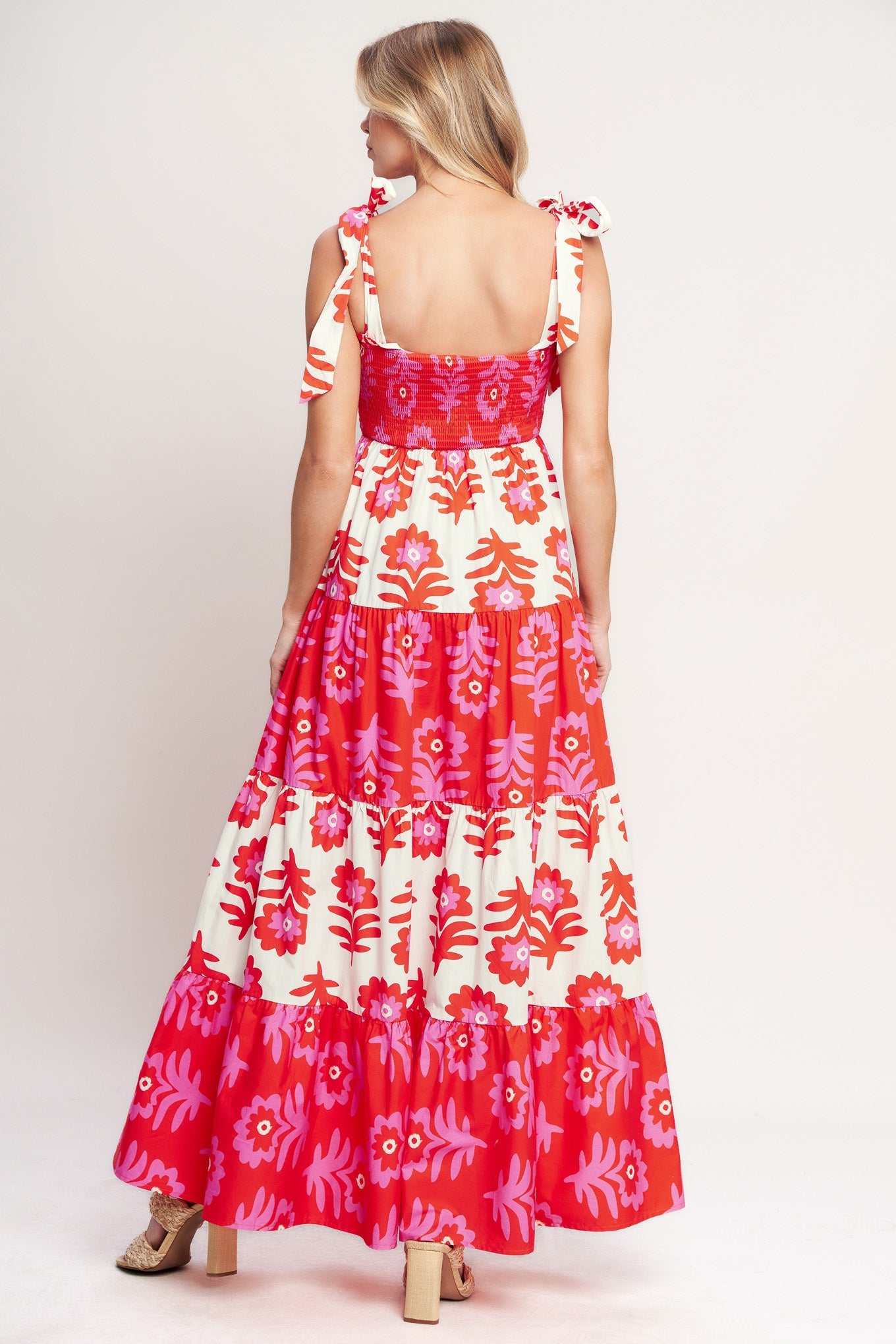 Flying Tomato Glamour In Motion Woven Maxi Dress