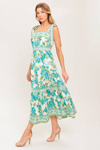 Flying Tomato Written In the Sky Woven Midi Dress