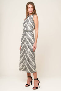 Flying Tomato Terrific Timing Crochet Midi Dress