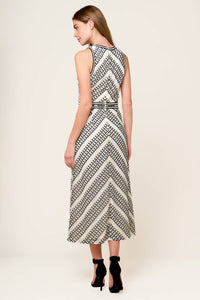 Flying Tomato Terrific Timing Crochet Midi Dress