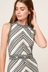 Flying Tomato Terrific Timing Crochet Midi Dress