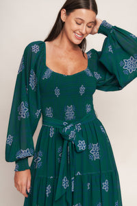 Flying Tomato Botanique Woven Maxi Dress