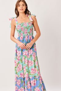 Flying Tomato Pastel Glow Woven Maxi Dress