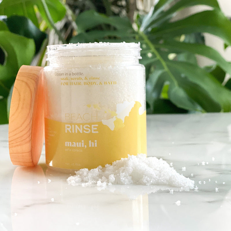 Maui Beach Rinse Bath Soak & Exfoliating Scrub