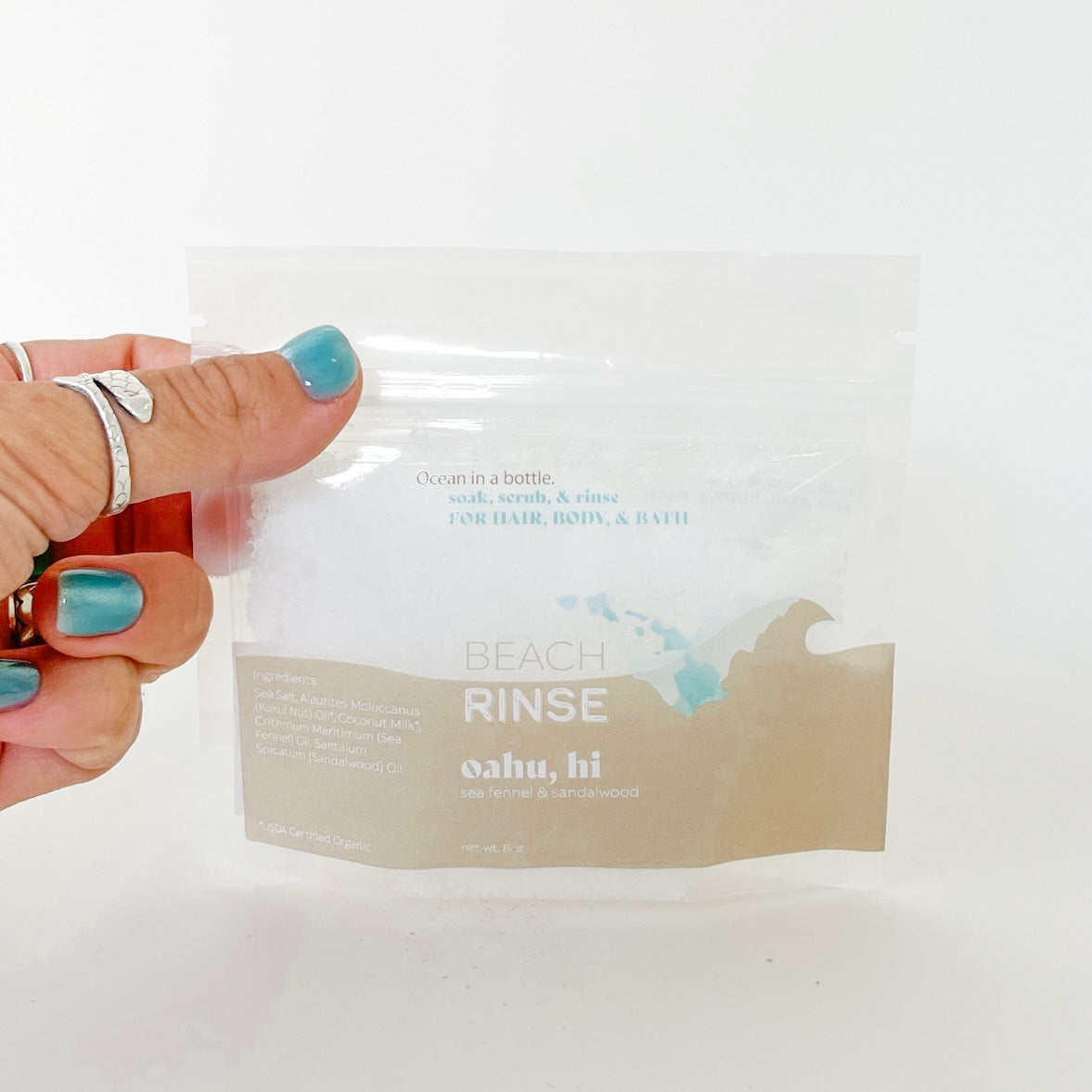 Baja Beach Rinse Bath Soak & Exfoliating Scrub