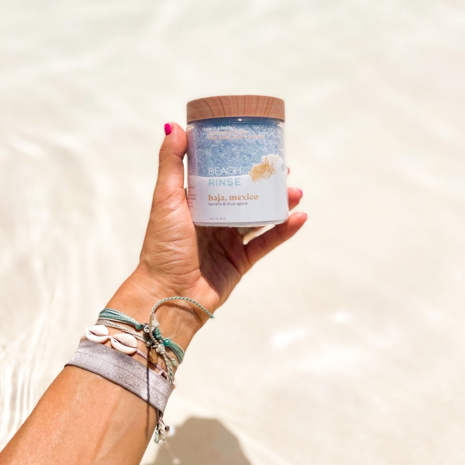 Baja Beach Rinse Bath Soak & Exfoliating Scrub