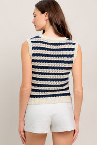 Flying Tomato Clean Coast Knit Top