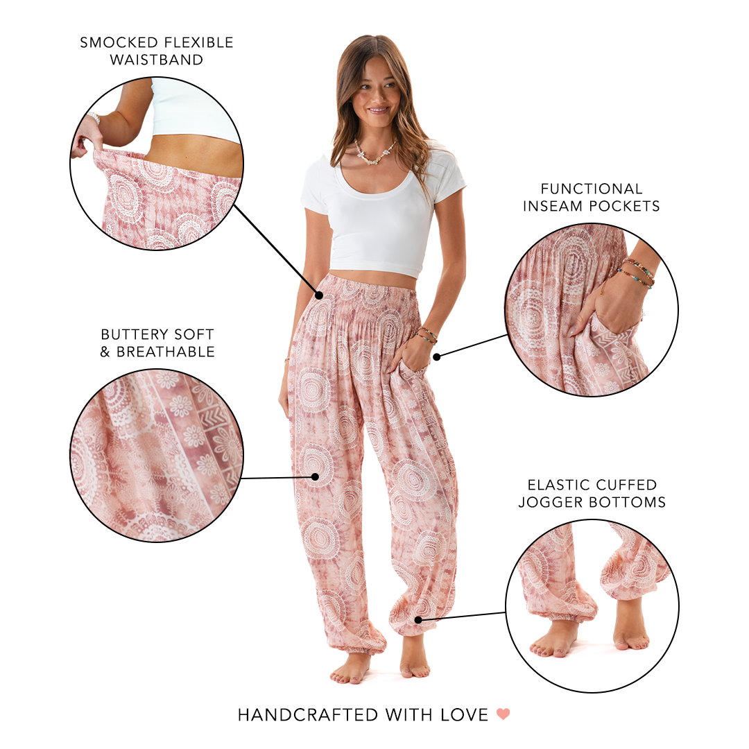 Lotus and Luna Baja Harem Pants