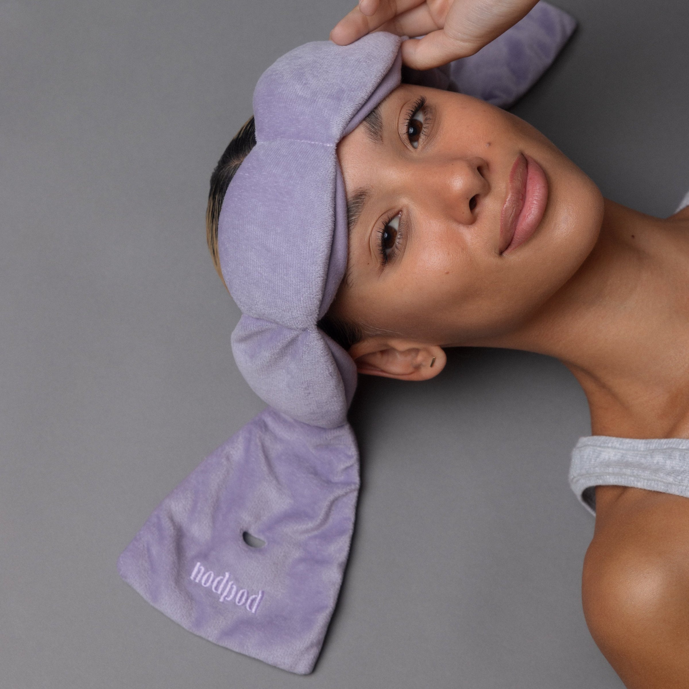 Nodpod Sleep Mask: The Weighted Blanket For Your Eyes in Wisteria