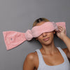 Nodpod Sleep Mask: The Weighted Blanket For Your Eyes in Blush Pink