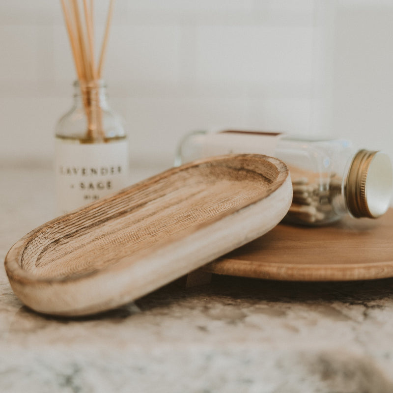 Sweet Water Decor Rustic Wood Tray