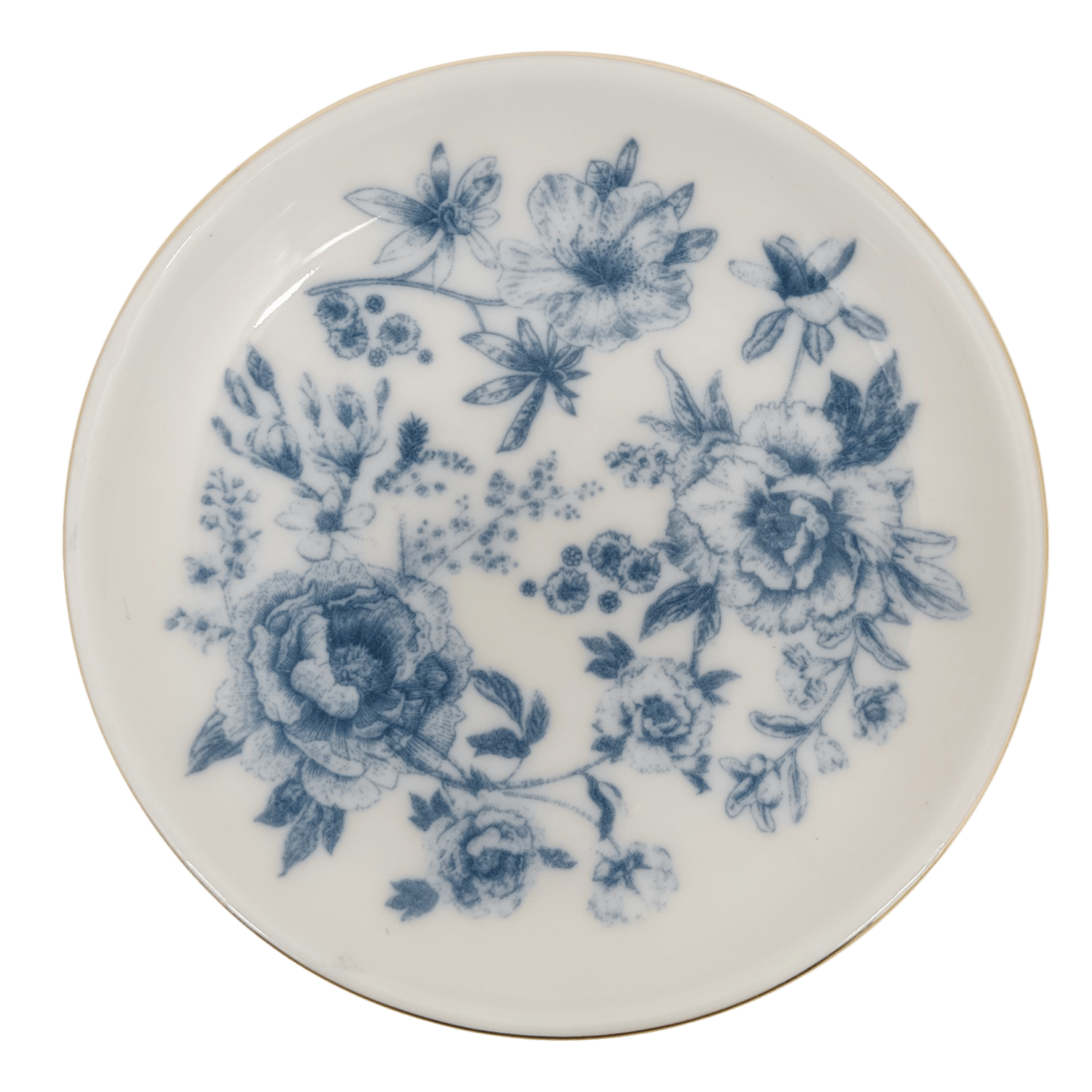 Sweet Water Decor Blue Delft Jewelry Dish