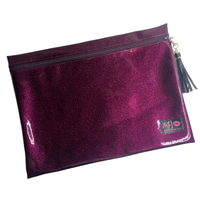 Makeup Junkie Bags Stardust Fuchsia
