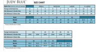 Judy Blue Size Chart