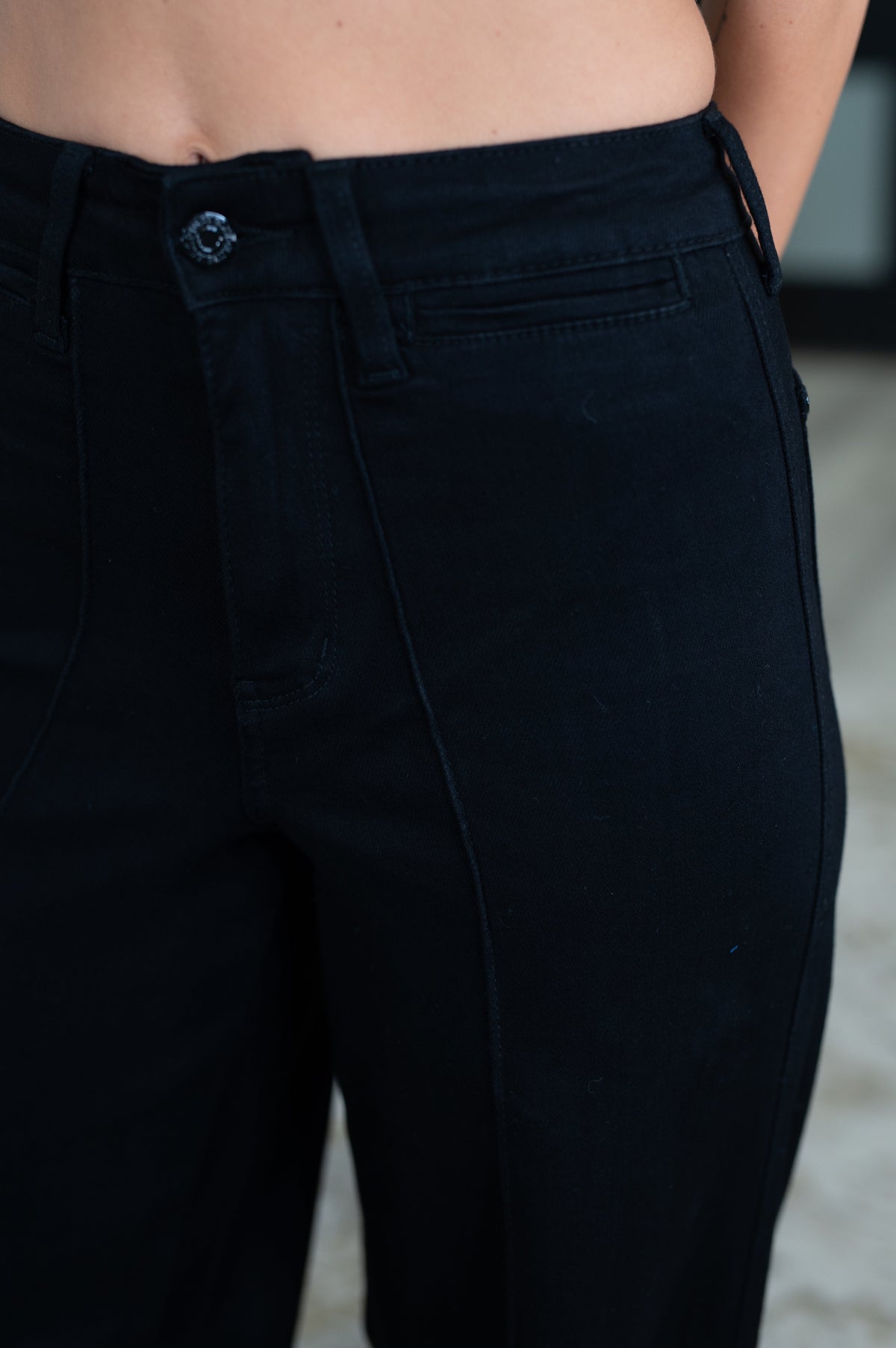 Judy Blue High Rise Liza Black Palazzo Jeans 881243