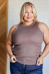 Ribbed Sweater Knit Tank