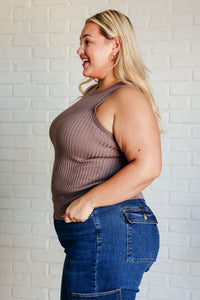 Ribbed Sweater Knit Tank