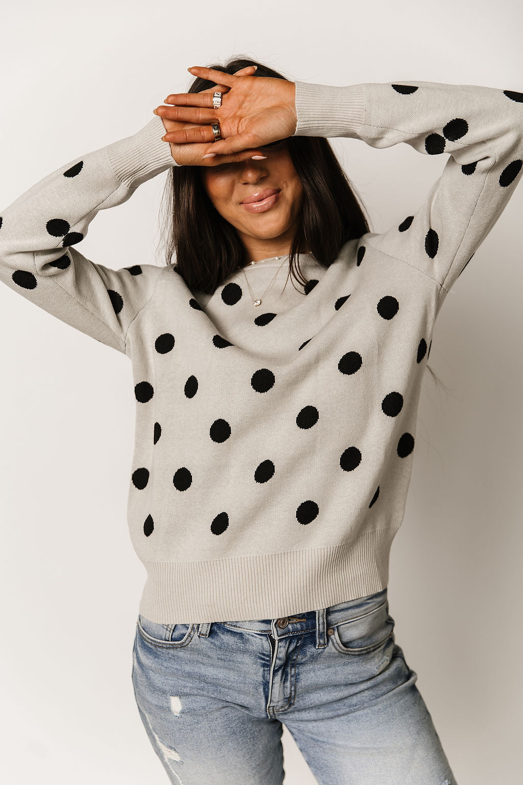 Ampersand Avenue Dotted Darling Sweater