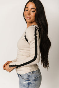 Ampersand Avenue Laced In Love Long Sleeve - Cream