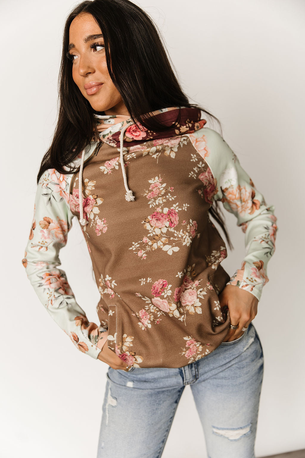 Ampersand Avenue DoubleHood™ Sweatshirt - Heaven Scent