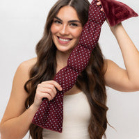 Cranberry Dot Nodpod Weighted Sleep Mask