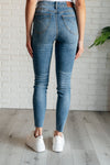 Judy Blue Vintage Wash Control Top Skinny Jeans