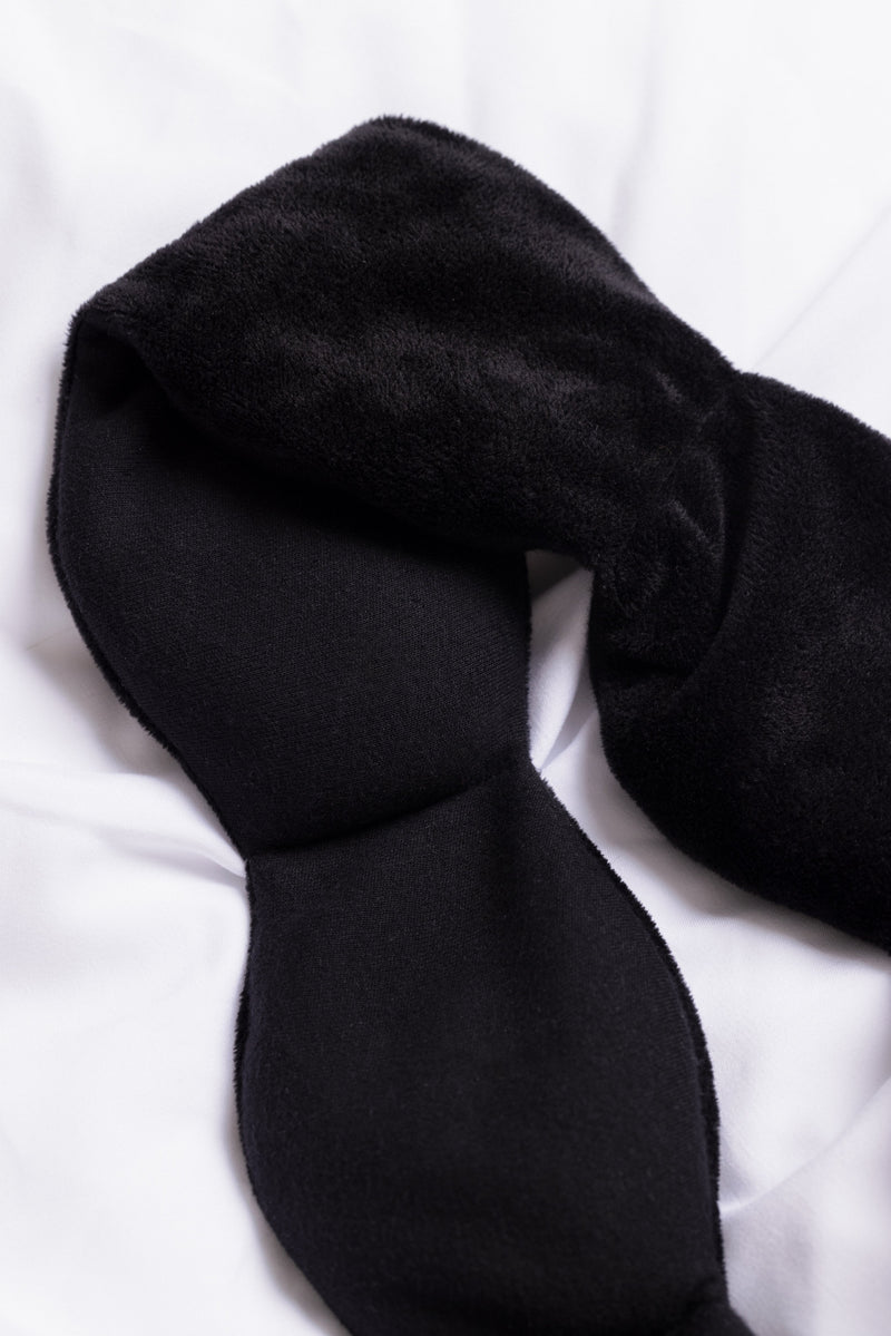 Nodpod Sleep Mask: The Weighted Blanket For Your Eyes in Black Onyx
