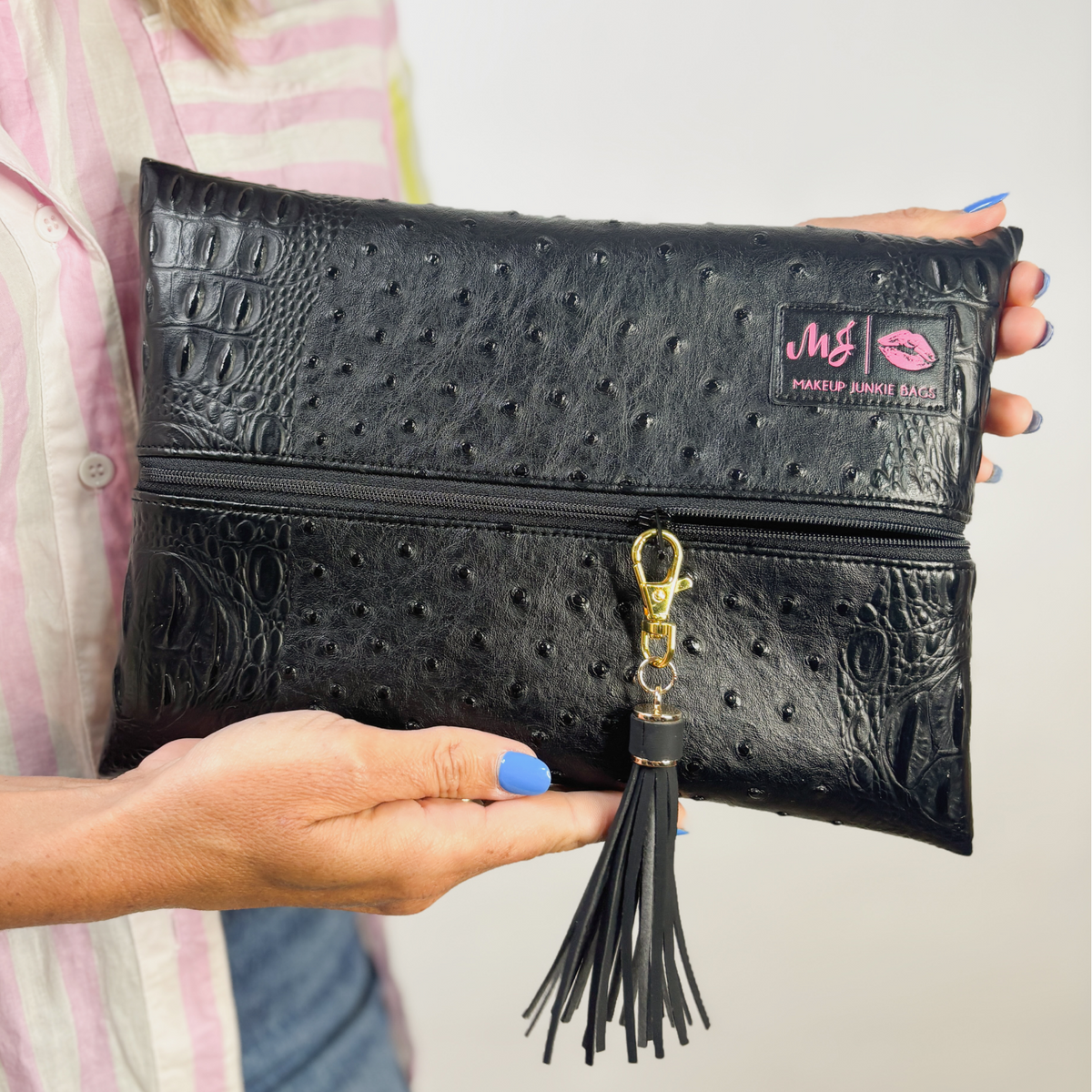 Makeup Junkie Bags Obsidian