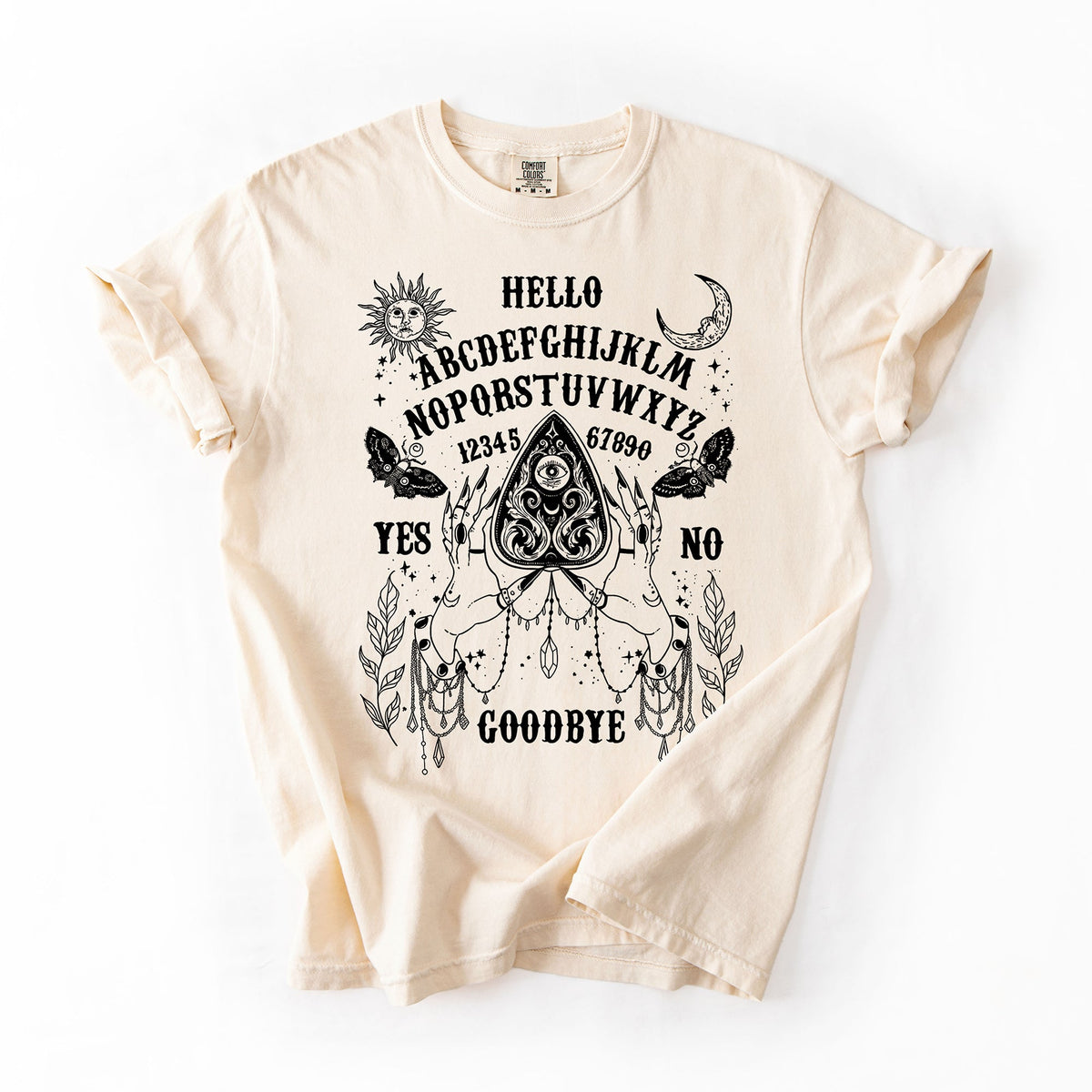Ouija Board Comfort Colors Graphic T-Shirt Ivory